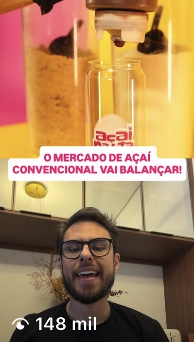 Reels de restaurante com 148 mil visualizações